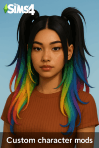 5 Essential Steps to Download Mods for Sims 4 Like a Pro 2 Custom character with mods in Sims 4